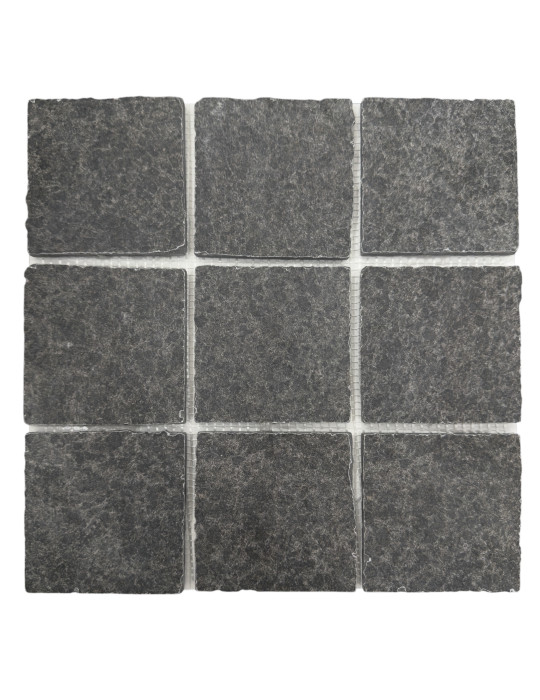 ASH BLACK PORCELAIN COBBLES