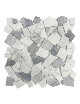 CRAZY CARRARA+BARDIGLIO HONED