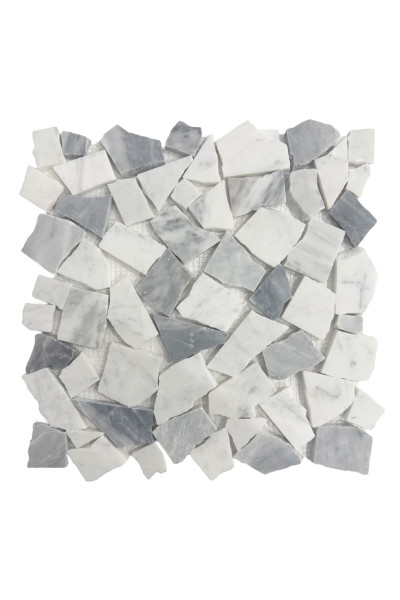 CRAZY CARRARA+BARDIGLIO HONED