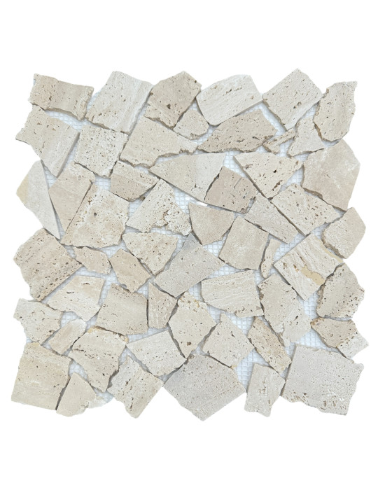 CRAZY TRAVERTINE ROME HONED