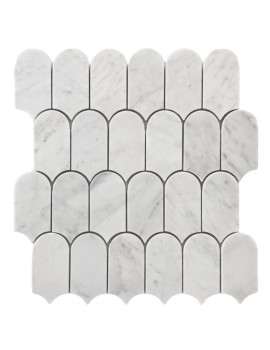 FEATHER CARRARA HONED