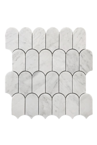 FEATHER CARRARA HONED