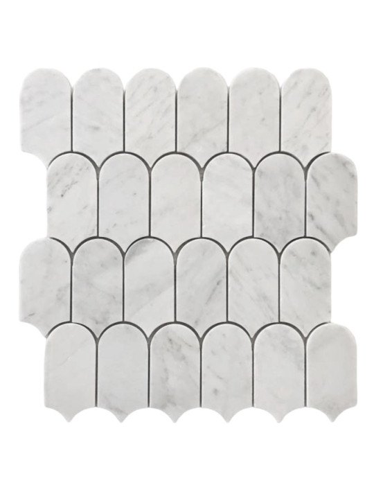 FEATHER CARRARA HONED