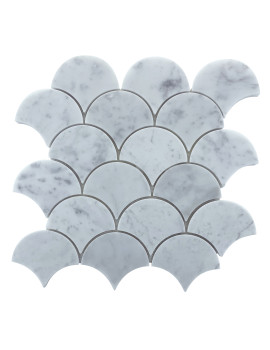 FISHSCALE CARRARA HONED