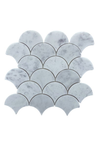 FISHSCALE CARRARA HONED