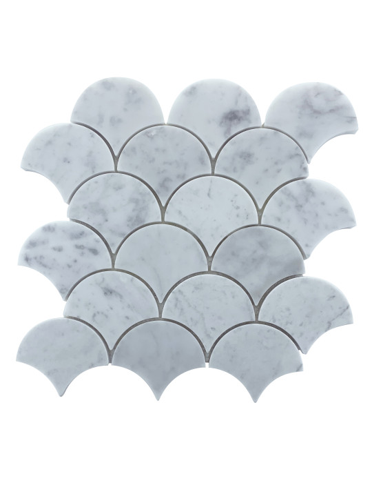 FISHSCALE CARRARA HONED