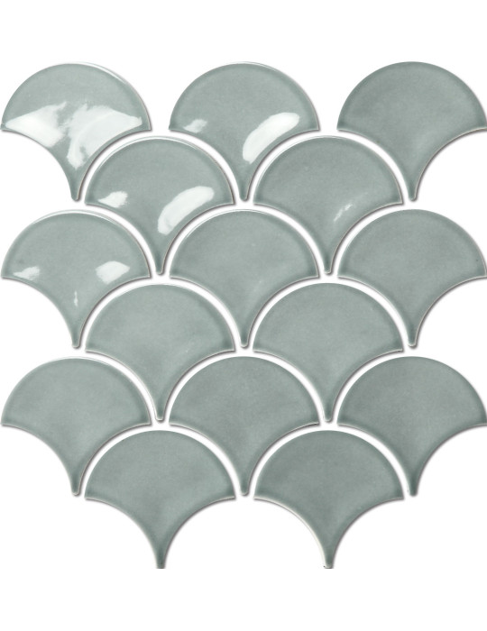 FISHSCALE SMOKY GREEN