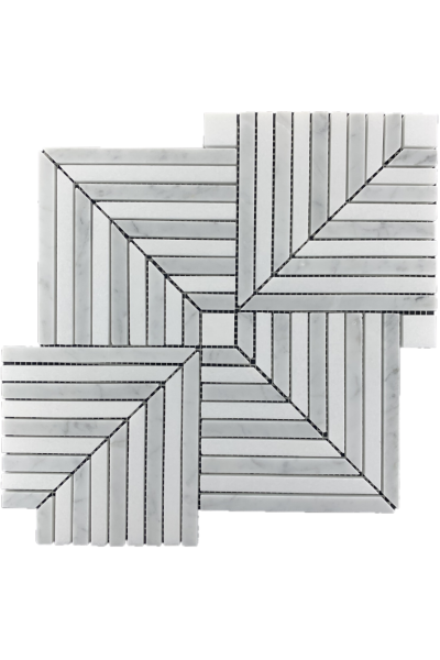 MODERN CARRARA + THASSOS HONED