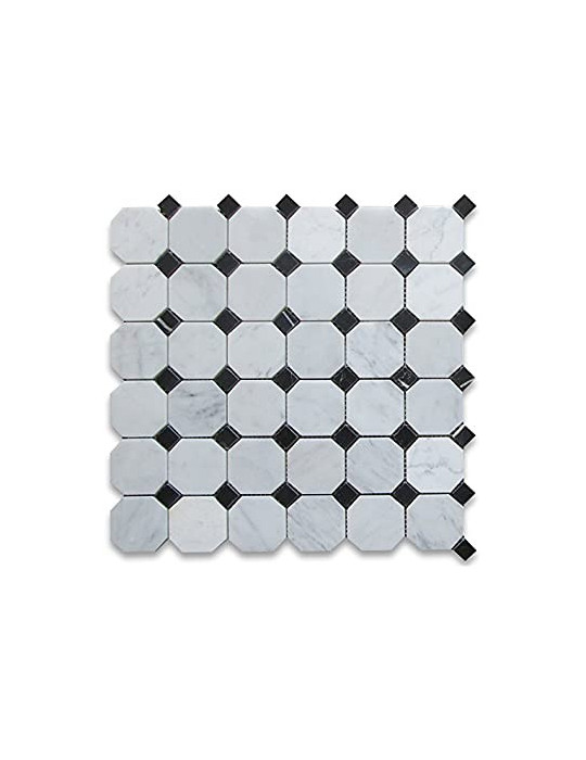 OCTAGON CARRARA HONED