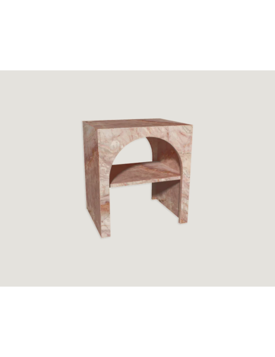 MCKENNA STONE SIDE TABLE