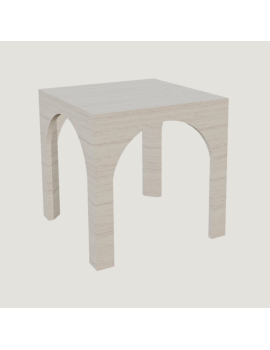 NORA STONE SIDE TABLE