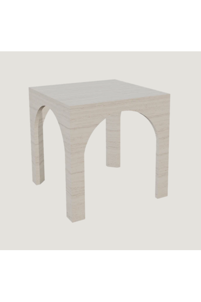 NORA STONE SIDE TABLE