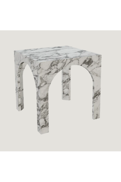 NORA STONE SIDE TABLE