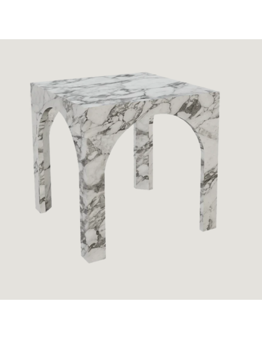 NORA STONE SIDE TABLE