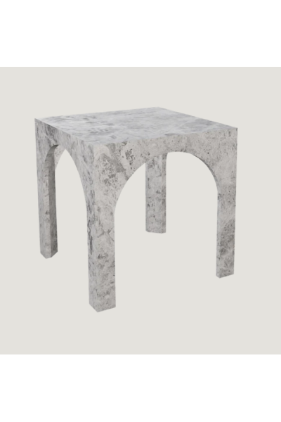 NORA STONE SIDE TABLE