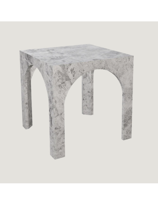 NORA STONE SIDE TABLE