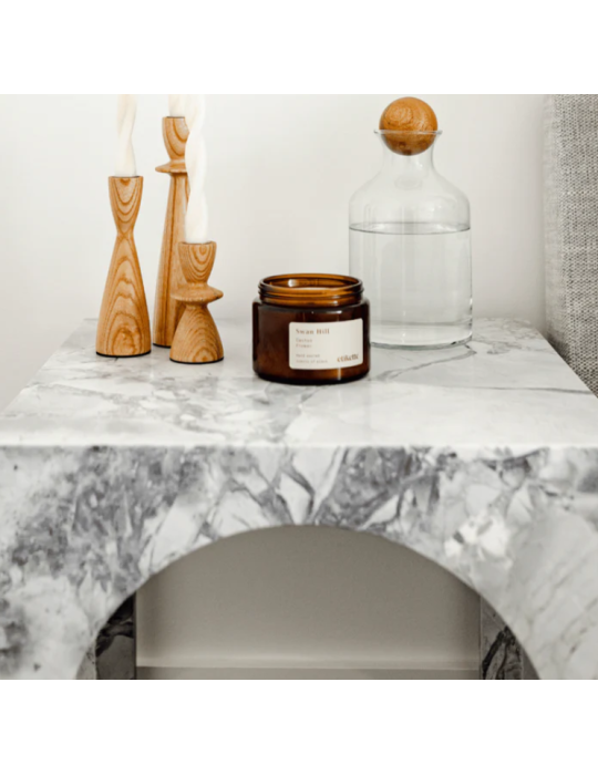 NORA STONE SIDE TABLE