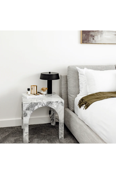 NORA STONE SIDE TABLE