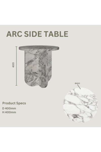 ARC SIDE TABLE