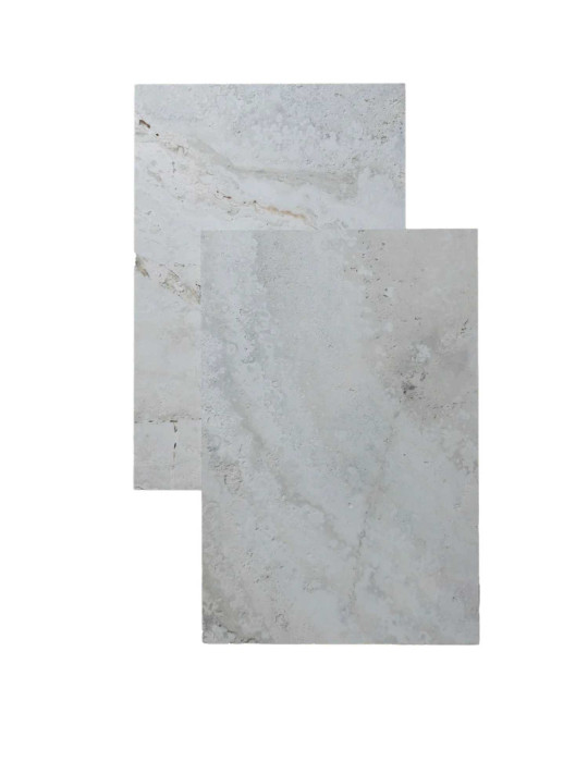 SUPERWHITE TRAVERTINE TILES