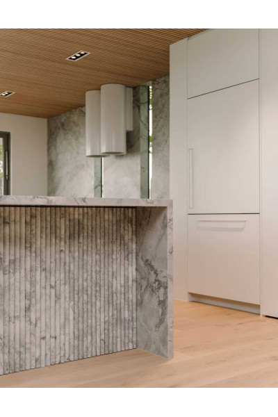 SUPERWHITE QUARTZITE FLUTES