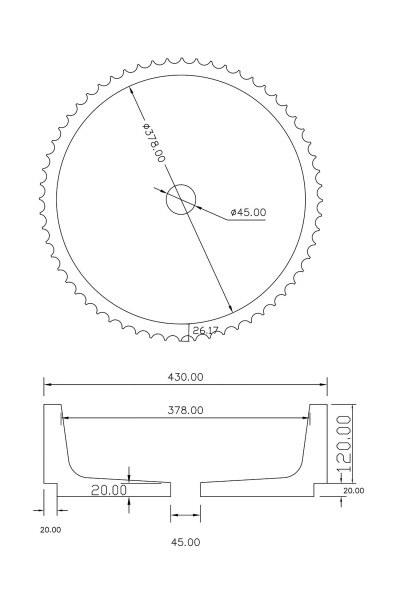 EON BASIN - TRAVERTINE