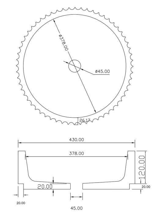EON BASIN - TRAVERTINE