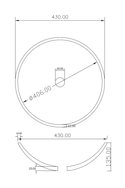 EON BASIN - TRAVERTINE