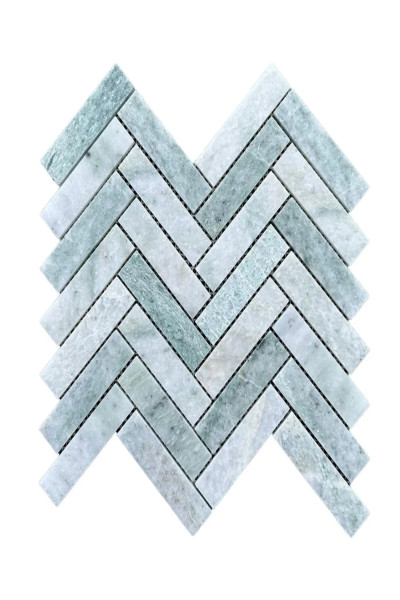 TUSCANY GREEN LONG HERRINGBONE