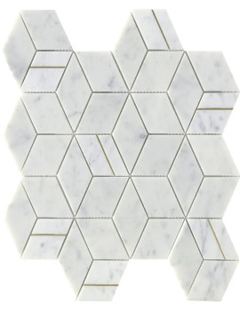 DECO CUBIC CARRARA
