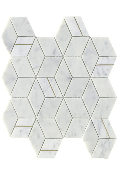 DECO CUBIC CARRARA