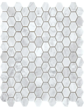 TUSCANY CARARRA SMALL HEXAGON