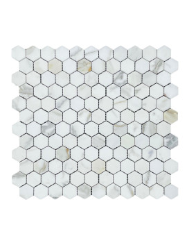 CALACATTA GOLD HONED HEXAGON