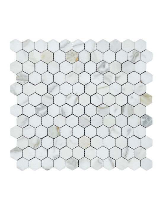 CALACATTA GOLD HONED HEXAGON