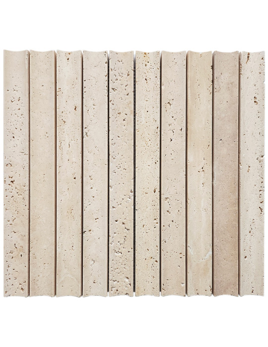 ROME TRAVERTINE CONCAVE HONED