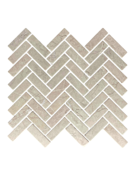 HERRINGBONE ROSSO TUMBLED