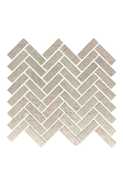 HERRINGBONE ROSSO TUMBLED