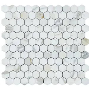 CALACATTA GOLD HONED HEXAGON