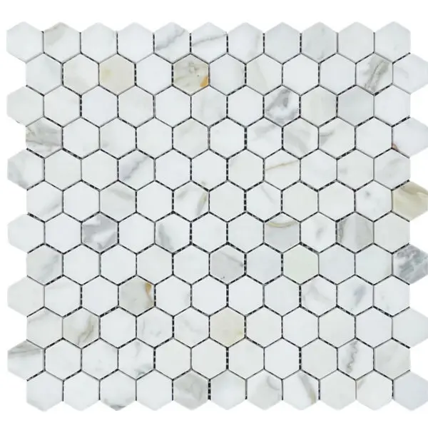 CALACATTA GOLD HONED HEXAGON