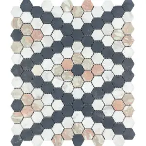 MIX NERO, VOLAKAS, NORVEGIAN RED HONED HEXAGON