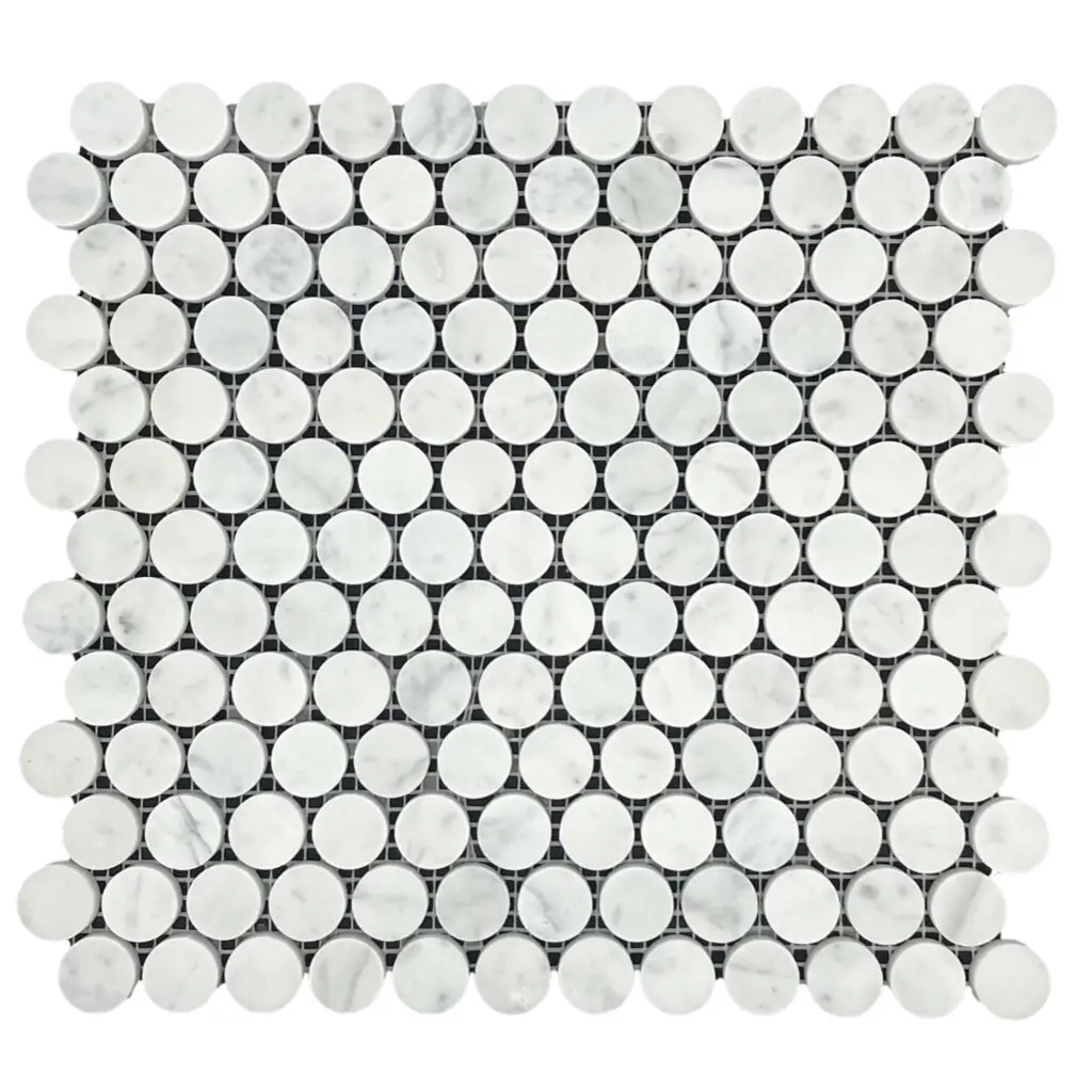 CARRARA PENNY HONED