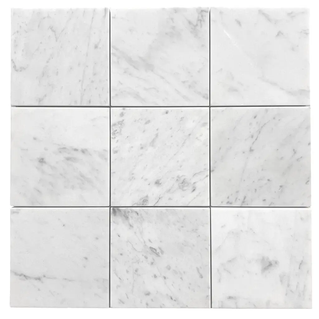 CARRARA SQUARE/TUMBLED HONED