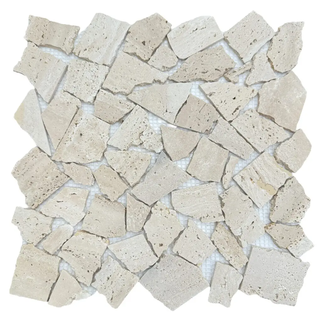 CRAZY TRAVERTINE ROME HONED