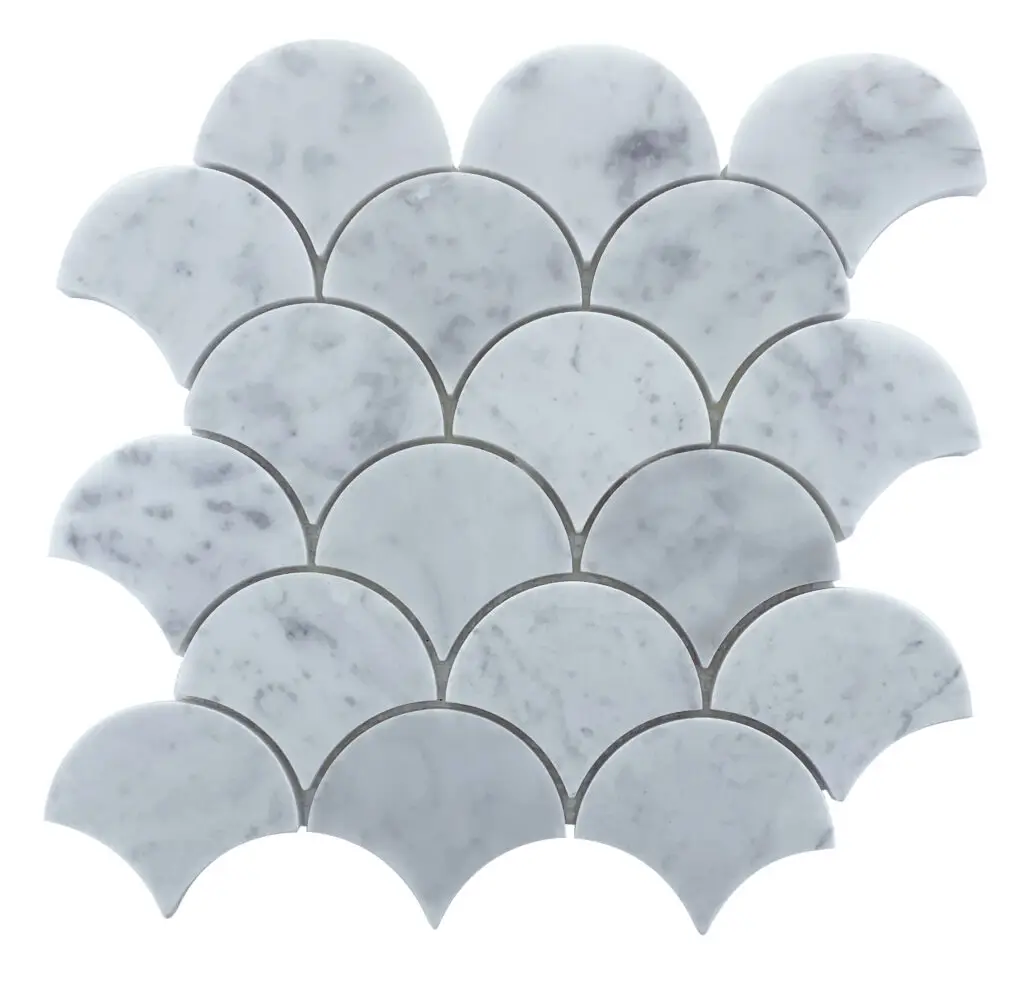FISHSCALE CARRARA HONED