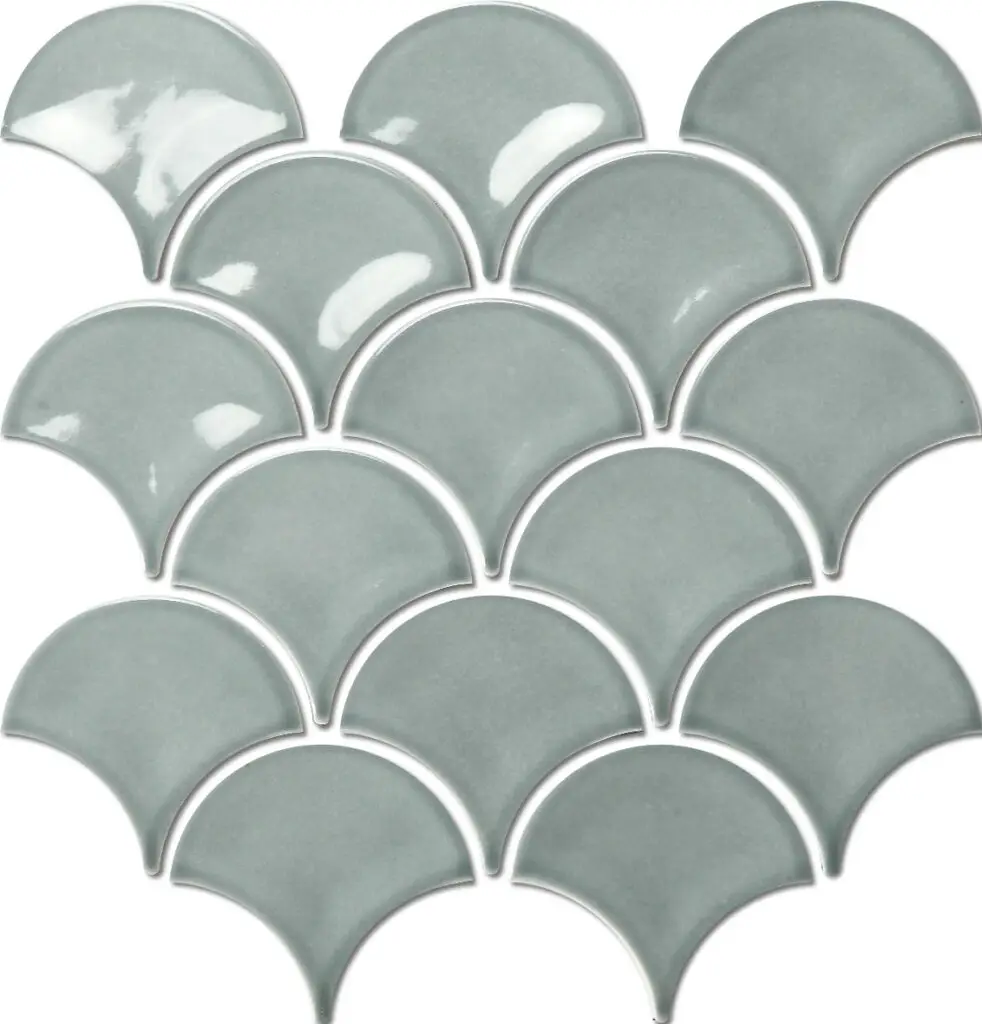 FISHSCALE SMOKY GREEN