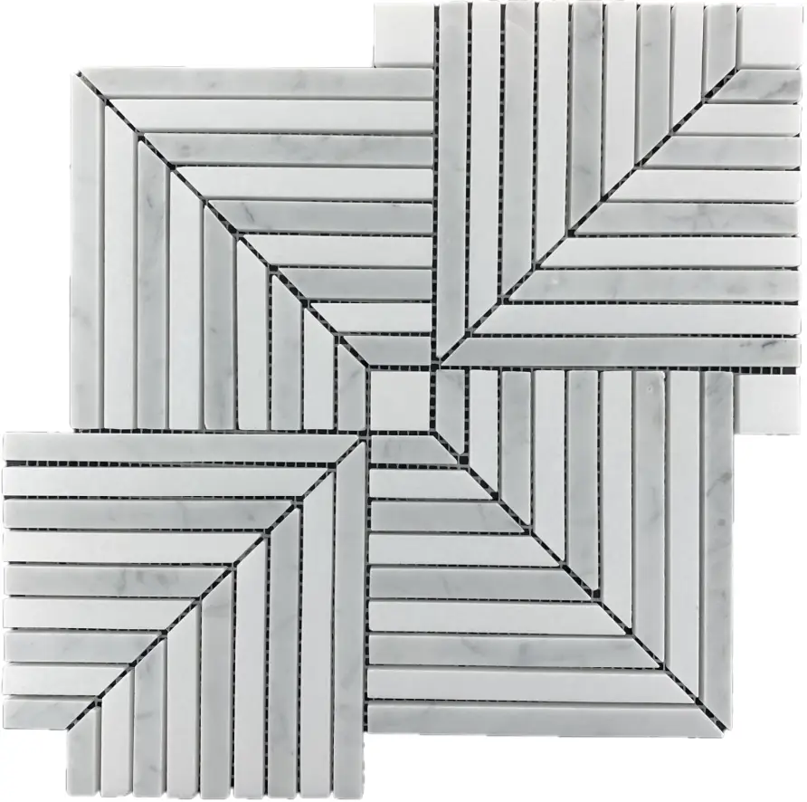 MODERN CARRARA + THASSOS HONED
