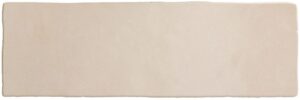 Blank beige rectangle with torn edges, like a parchment tag.