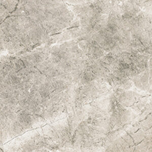 Close-up of a rough gray stone surface with subtle white veins and cracks.