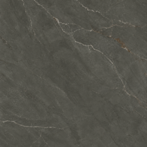 Dark gray marble texture with subtle white veining and a hint of rust-colored streaks