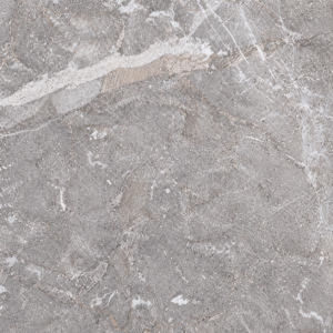 Gray marble surface with white and beige veining.